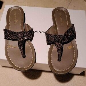 Montego Bay Club Designer Brown Sandals Size 9.5